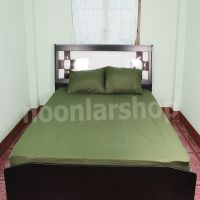 CKBEDROOM 0011602 ผ้าปูที่นอน ขนาด 6,5,3.5 ฟุต สีเขียวขี้ม้า วินเทจ fit sheet