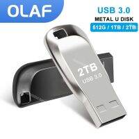 โอลาฟ USB 3.0ไดรฟ์ปากกา OTG แฟลช USB USB ความเร็วสูงกันน้ำแฟลชไดรฟ์ดิสก์หน่วยความจำบนคีย์2 Tb/ 1TB/512GB ยูเอสบีไดรฟ์ Cles