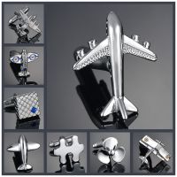 aircraft Cufflinks mens French shirt sleeve studs business womens shirt airliner cuff Cuff Link