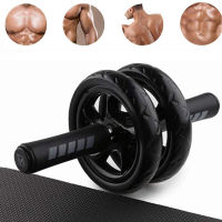 No Noise Abdominal Wheel Ab Roller With Mat For Gym Muscle Trainer Exercise Fitness Equipment