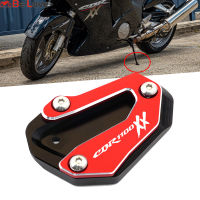 ขาตั้ง EXTENSION Pad สำหรับ Honda CBR1100XX CBR 1100 X CBR 1100XX 1996-2008รถจักรยานยนต์ CNC kickstand fooot สนับสนุนแผ่น