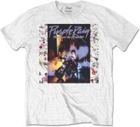 Prince Mens Purple Rain Album Slim Fit T-Shirt White