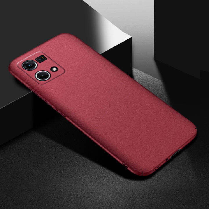 oppo-reno7-4g-ปลอกหินทรายกันลื่นเคสกันกระแทก-slim-soft-matte-silicon-cover