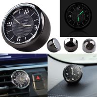 ♞✈▫ Car Clock Ornaments Auto Watch Air Vents Outlet Clip Mini Decoration Automotive Dashboard Time Display Clock In Car Accessories