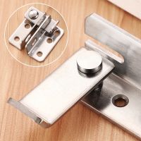 【LZ】♠✐  Stainless Steel Bolt Door Bolt Latch Wardrobe Drawer Sliding Door Latch Lock Buckle Anti-theft Door Bolt Lock Hasp home Hardware