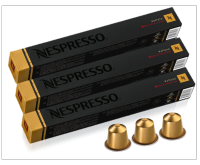 Nespresso Espresso &amp; Lungo VOLLUTO Decaffeinato Capsules Ground Coffee เนสเพรสโซ เอสเพรสโซ ลุงโก วอลลูโต้ ดีคาฟ แคปซูลกาแฟ 30 Capsules