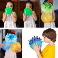 （A Decent） 1Pc ไดโนเสาร์ Antistress Inflatable AnimalSqueeze SoftBalloon Toy