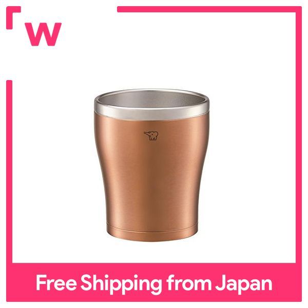 Zojirushi Stainless Steel Vacuum Tumbler Clear Copper SX-DN30-NC 300ml