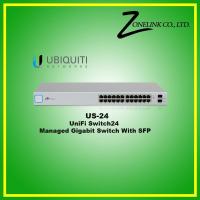 US-24 Gigabit Switching Hub UBIQUITI (US-24) 24 Port + 2 port SFP (17")