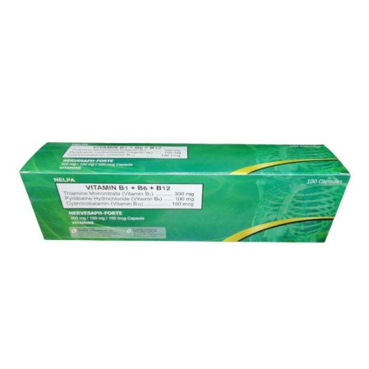 AMCOVIT B FORTE / Nervesaph Forte Vitamin B Complex B1 B6 B12 100 ...