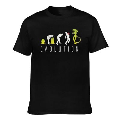 Evolution Of The Alien Mens Short Sleeve T-Shirt