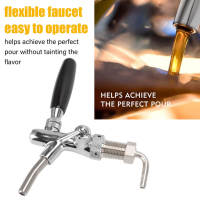 G5/8 เบียร์แตะ Faucet สแตนเลส 304 เบียร์สด Dispenser Faucet เบียร์ไหลเครื่องมือควบคุมสำหรับบาร์