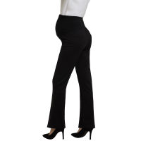 Pregnancy Office Pants Elastic Waist Maternity Black Work Trousers For Pregnant Women Formal Business Wear Clothes