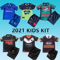 2021 PENRITH PANTHERS WESTS TIGERS BRISBANE BRONCOS CANBERRA RAIDERS MELBOURNE STORM RABBITOHS KIDS KIT RUGBY JERSEY Size: 16-26