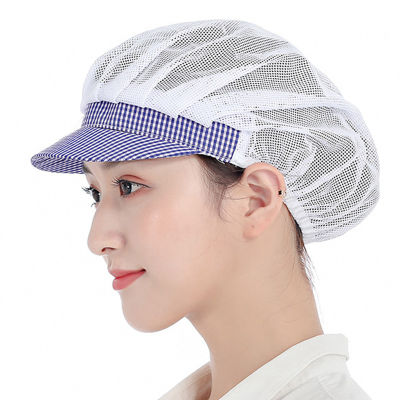 หมวกประชุมเชิงปฏิบัติการ Lijing หมวกหัวหน้าระบายอากาศได้หมวกพนักงานเสิร์ฟเบเกอรี่สำหรับร้านอาหารหมวกทำอาหาร