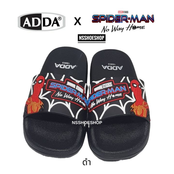 adda-16903-สไปเดอร์แมน-spider-man-รองเท้าแตะเด็กแบบสวม