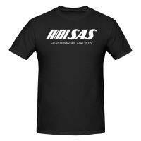 2021 Sas Scandinavian Airlines Vintage Nordic Airline Casual Oversize Comfortable T-Shirt