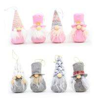 Gnomes Plush Christmas Plush Doll Ornaments For Gnome Gifts Swedish Tomte Gnomes Christmas Ornaments Scandinavian Santa Plush Doll Hanging Pendants Gnome For Home Holiday chic