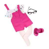 Our Generation OVERALLS WITH T-SHIRT OUTFIT BD30310Z