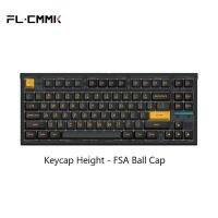 FL ESPORTS FL750 Three-Mode Mechanical Keyboard 83-Key Hot-Swappable RGB Lighting Effect Configuration Driver