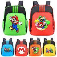 FQ1 Mario Backpack for kids Student Large Capacity Waterproof Breathable Printing Fashion Personality Multipurpose QF1