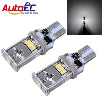 Autoec 2x Canbus T15 W16w หลอดไฟรถยนต์ Led สำรองข้อมูลหลอดไหสว่างรอบด้าน Lc11