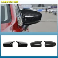 ABS Carbon fibre For Mazda 3 Axela 2014 2015 2016 2017 2018 Accessories Car rearview mirror cover frame Cover Trim Car Styling