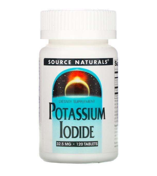 Source Naturals Potassium Iodide Potassium Iodide pills 120 grains Lazada
