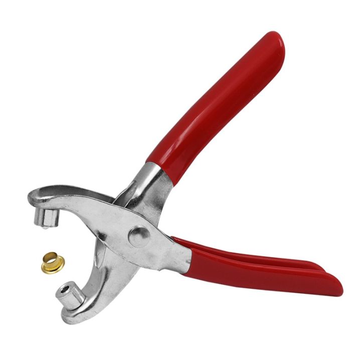 1-set-eyelet-fixing-cloth-leather-belt-shoe-hole-punch-pliers-sewing-machine-bag-tool-household-plier-retainer-rivet-snap-sewing-machine-parts-access