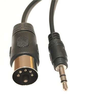 Din 5Pin Plug 5 pin Male to 3.5mm Stereo Jack Plug Audio Cable 0.5m 1.5m 3m