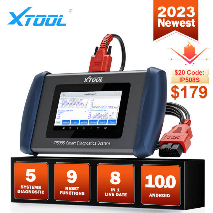 XTOOL InPlus IP508S OBD2 Diagnostic Tools Automotive Scanner With