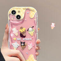 YOUCUN เคสโทรศัพท์ลายการ์ตูนอนิเมะน่ารักสำหรับ iPhone 11 12 13 14 PRO MAX กรอบด้านหลังโปร่งใสแบบนิ่ม