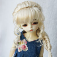 【doll Wig】วิกผมหางม้าเซรามิค BJD SD 1/6 1/4 1/3 สําหรับตุ๊กตา (JD273) dov