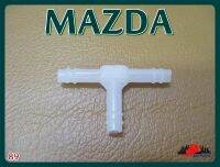 MAZDA THREE WAY JOINT SPRINKLER (Type T) PLASTIC "WHITE"  (1 PC.) (89) // ข้อต่อสามทางฉีดน้ำฝน ตัว T  ทั่วไป (1 ตัว) "สีขาว" สินค้าคุณภาพดี