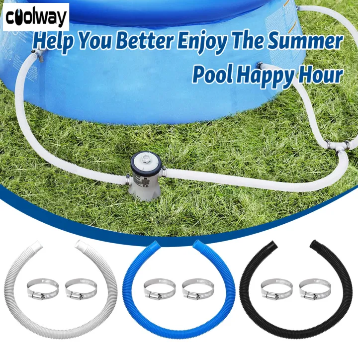 Coolway Swimming Pool Replacement Hose for Above Ground Pools Filter