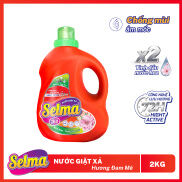 Nước giặt xả Selma Hương Đam Mê 2kg giặt sạch sâu tới 72h