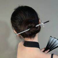 【YF】┇  New Punk Metal Hairpin Chinese Hair Sticks for Hairstyle Design Tools Accessories Dropshipping