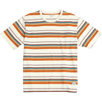 SIMWOOD  Summer new colorful striped t-shirt men loose model 100 cotton plus size high quality tees brand clothing SJ170299