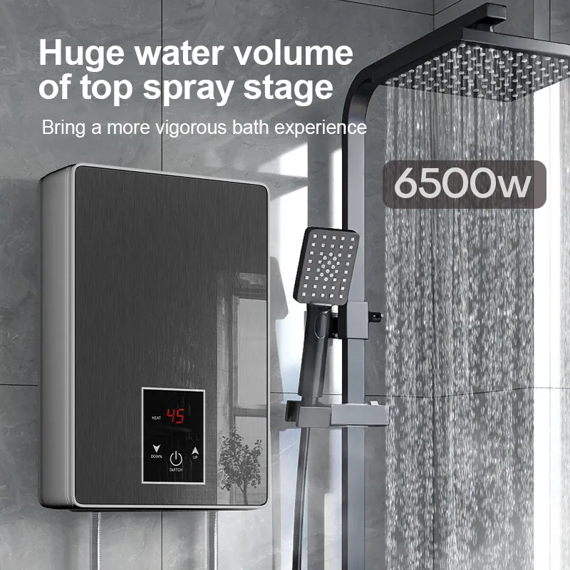 Philips Electric Water Heater Instant Heating Faucet Shower Head Bathroom  Heater Shower Set 6500W Power 220V 3 Seconds Hot Water Out Smart Touch  Operation | Lazada PH