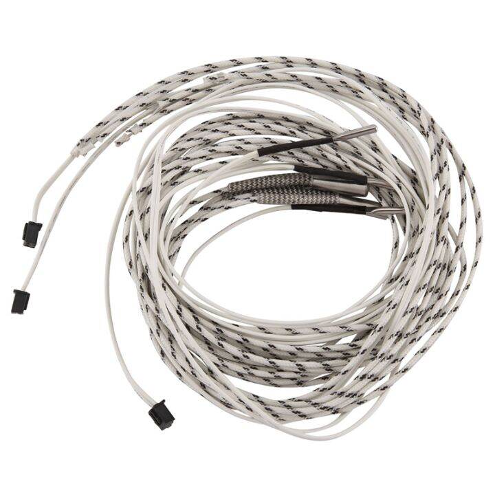 24V 50W Upgraded Cartridge Heater Tube 3Pcs and Temp Sensor NTC 100K