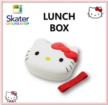 Sanrio Hello Kitty Lunch Box Kawaii Cinnamoroll Kuromi Microwaveable  Lattice Food Storage Container Kids School Office Bento Box 