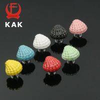 KAK Ceramic Ocean Shell Drawer Knobs Mediterranean style Cabinet Cupboard door handles Novelty Fashion Furniture Handles