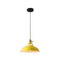 Pendant Light Retro Industrial Style Colorful Restaurant Kitchen Home Lamp Vintage Hanging Light Lampshade Decorative Lamps