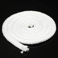 2m White Wood Stove Heater Door Seal Gasket Rope High Density Fibreglass Rope For Domestic Commercial Heaters Ovens 9.5mm 【hot】qju686