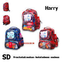 Harry SD กระเป๋าเป้สะพายหลัง ลายตัวละคร MOTIF/School พร้อมรางวัล สําหรับขวดน้ําดื่ม