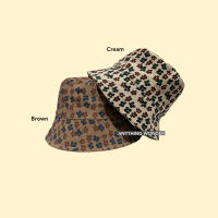 Floral Bucket Hat *H019 หมวกบัคเก็ท