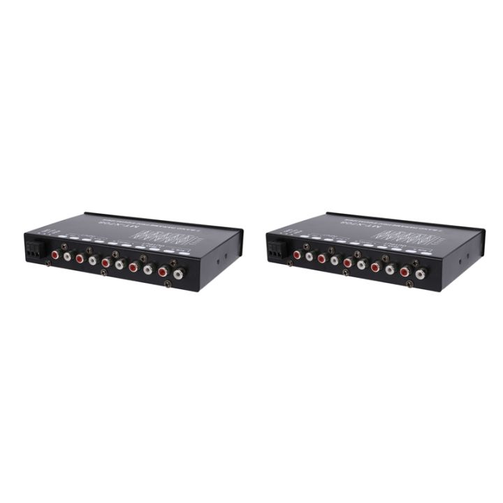 2x-7-band-car-audio-equalizer-adjustable-7-bands-eq-amplifier-graphic-equalizer-with-cd-aux-input-select-switch-black