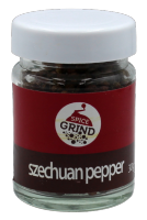 SPICEGRIND Szechuan Pepper, whole, glass bottle, 30 grams