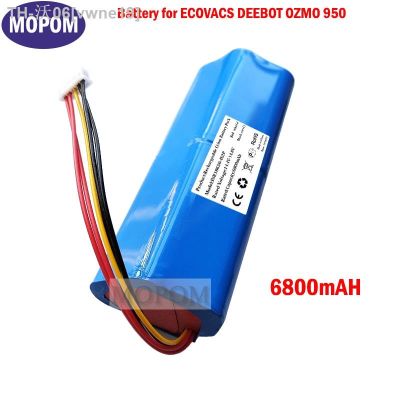 New 14.8V 6800mAh S10-LI-144-5200 Battery For ECOVACS Deebot Ozmo 950 T8 Power MAX T9 AIVI DX65 Hero DX96 DX93 Vacuum Cleaner [ Hot sell ] vwne19