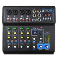 NTBD Professional Mini Karaoke Microphone Mixer 6 Channels 8 Channels USB Sound Card 16 DSP Sound Console Equipment DJ